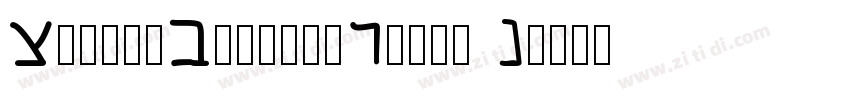 MyriadConceptRoman B字体转换